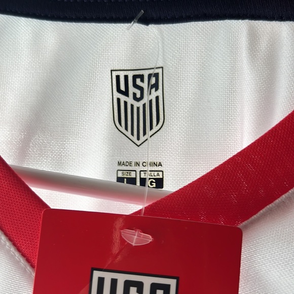 MENS LARGE OFFICIAL USA SOCCER FEDERATION JERSEY MINT W TAGS - Picture 3 of 8